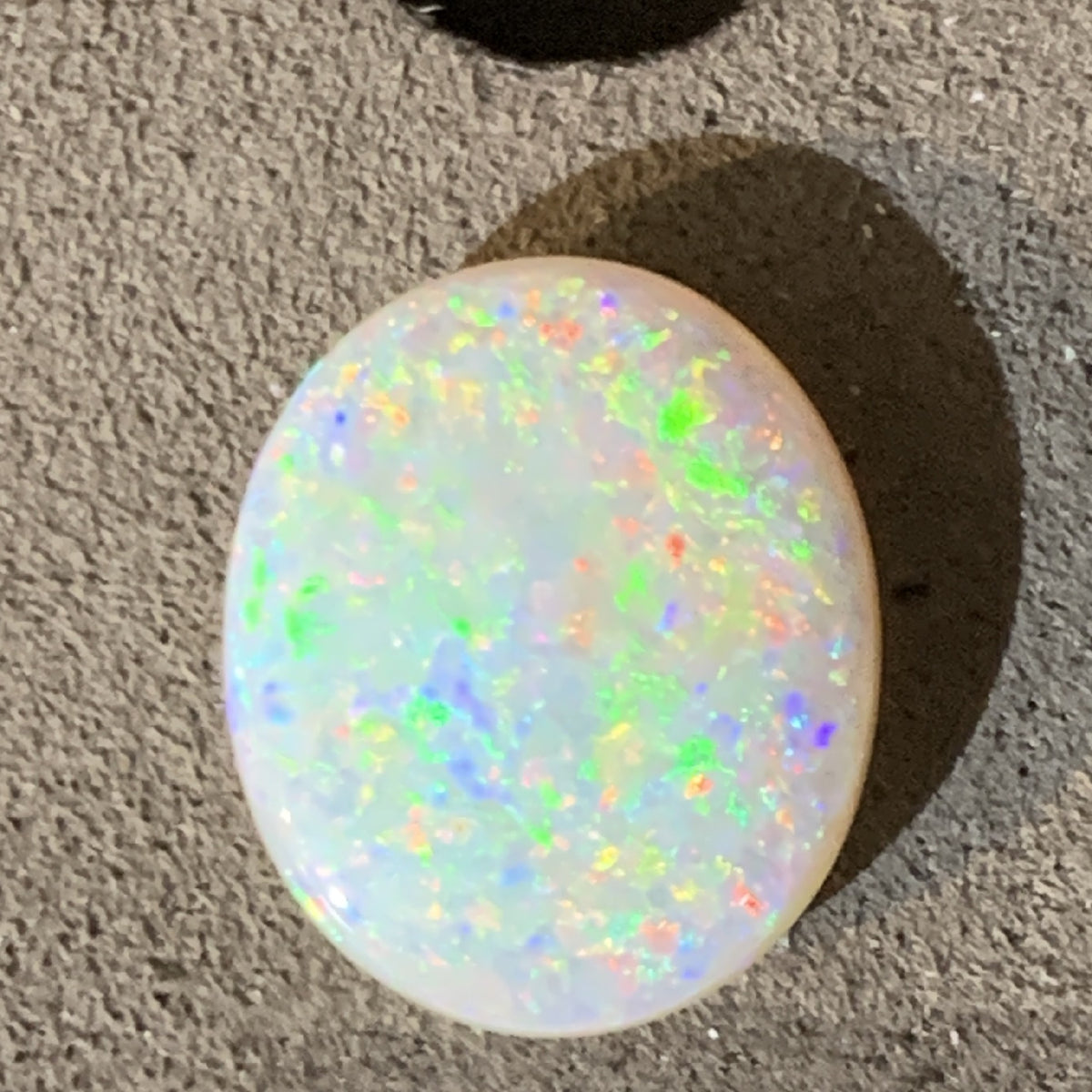 Light Opal 6.63ct oval shape