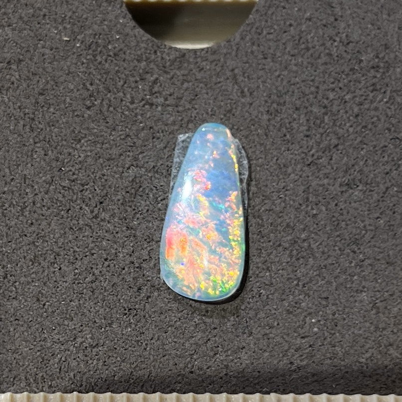 Freeform 1.15ct Crystal Opal Red colour