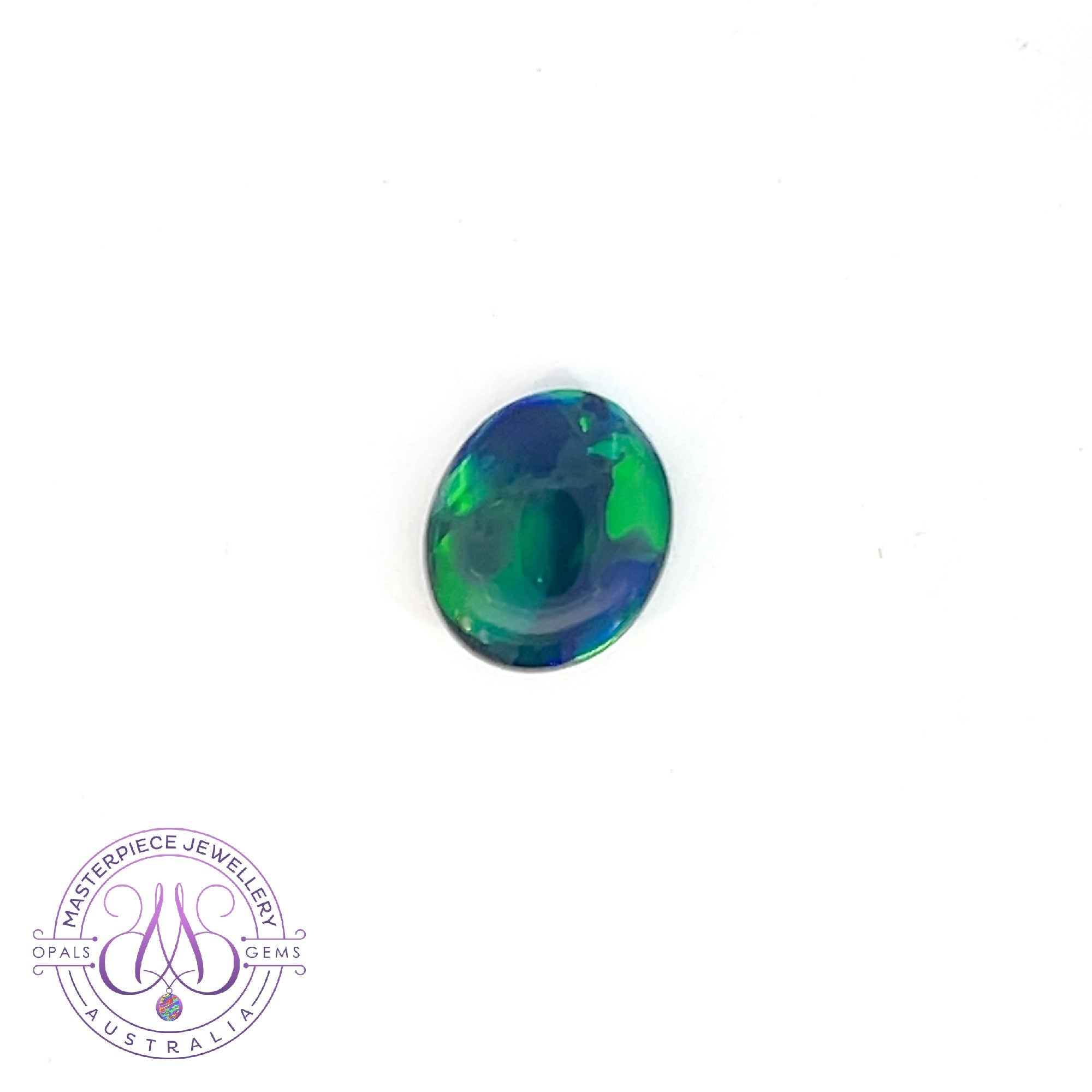 Oval Black Opal 4.53ct
