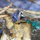 One Sterling Silver Boulder Opal 24.98ct ring - Masterpiece Jewellery Opal & Gems Sydney Australia | Online Shop