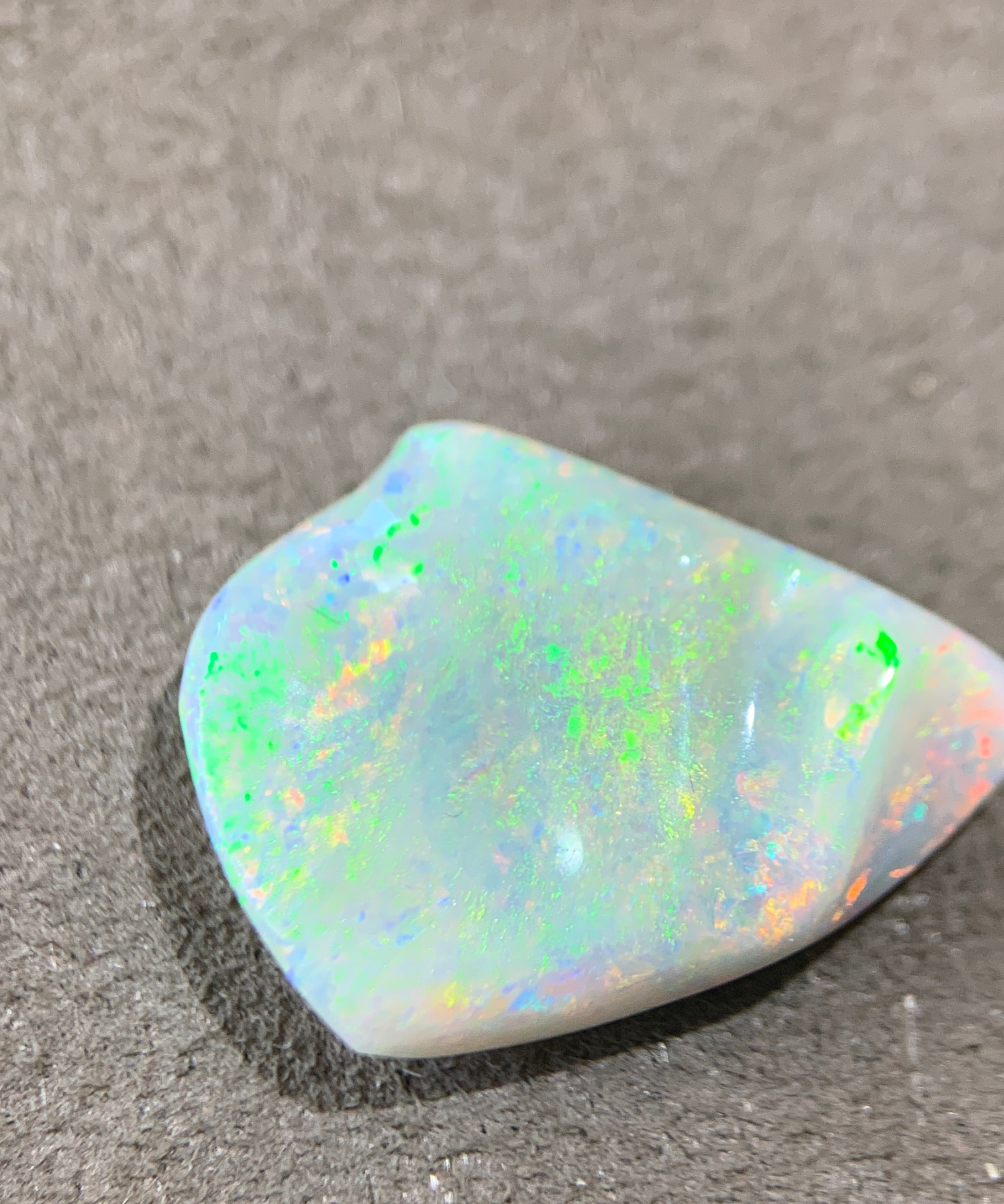 Loose Freeform Black Opal 6.95ct - Masterpiece Jewellery Opal & Gems Sydney Australia | Online Shop
