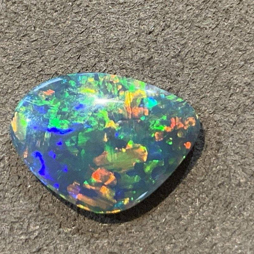 Black Opal 1.78ct - Masterpiece Jewellery Opal & Gems Sydney Australia | Online Shop