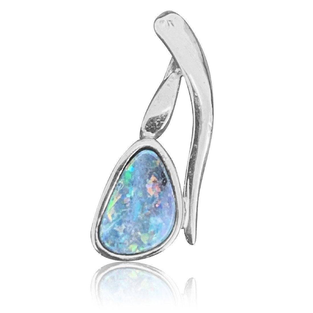 Sterling Silver Boulder Opal pendant - Masterpiece Jewellery Opal & Gems Sydney Australia | Online Shop