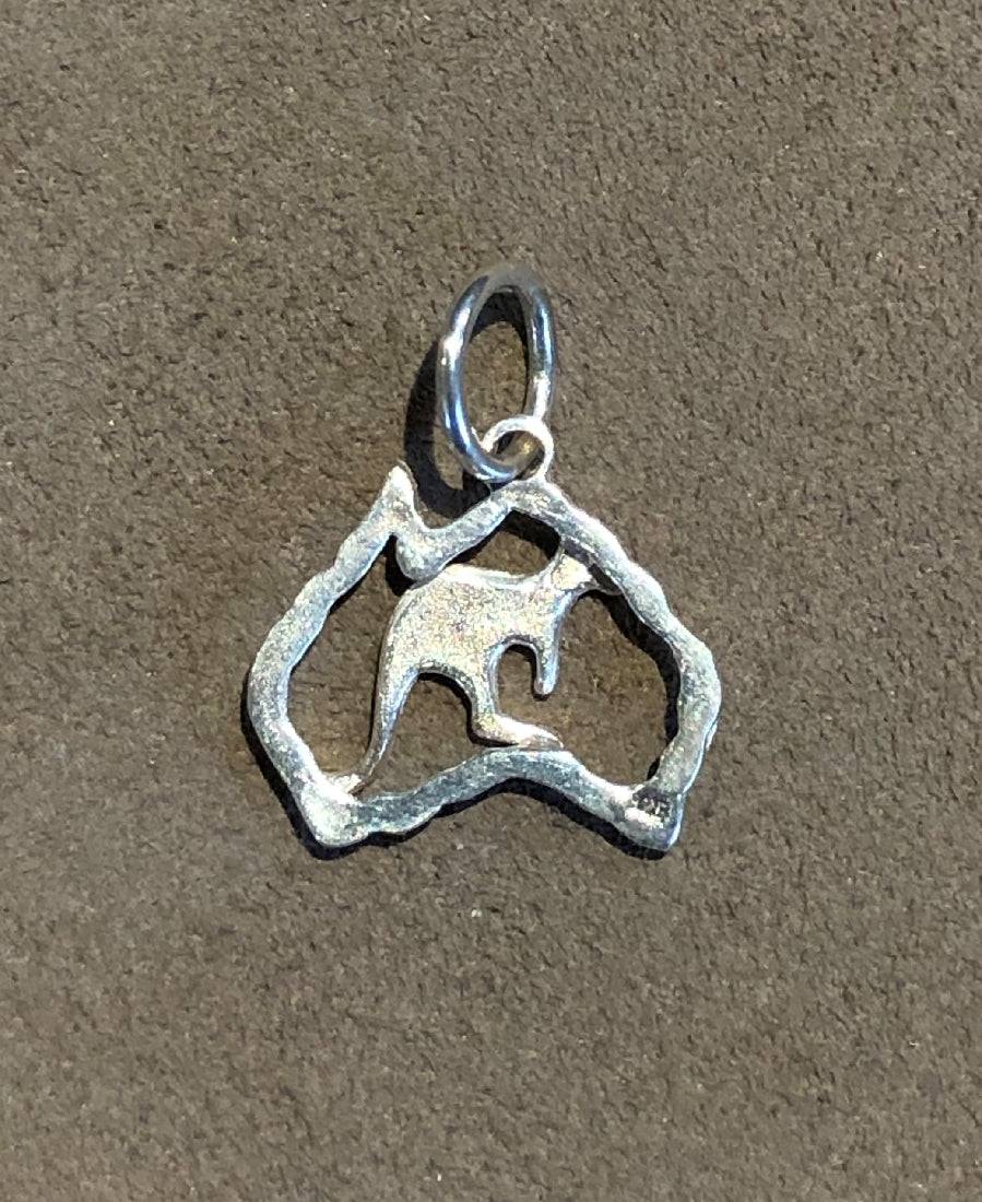 s/s map & kanga - Masterpiece Jewellery Opal & Gems Sydney Australia | Online Shop