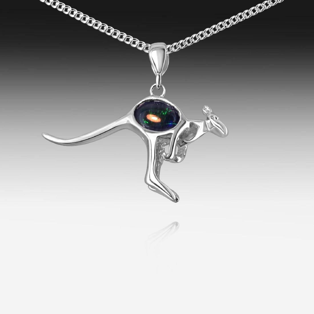 Sterling Sliver Opal triplet Pendant - Masterpiece Jewellery Opal & Gems Sydney Australia | Online Shop