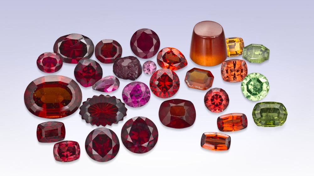 Garnet - the January Birthstone - more than just Red!