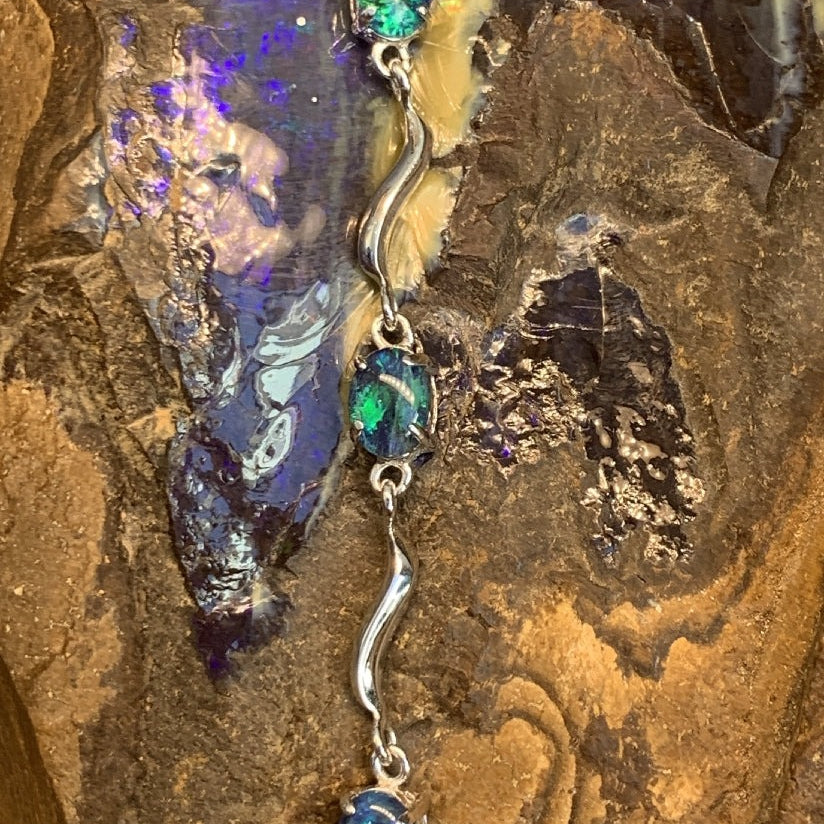 SS 7x5 T/O brac - Masterpiece Jewellery Opal & Gems Sydney Australia | Online Shop