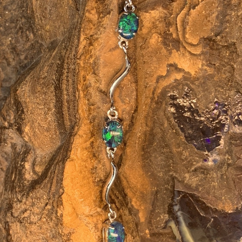 SS 7x5 T/O brac - Masterpiece Jewellery Opal & Gems Sydney Australia | Online Shop