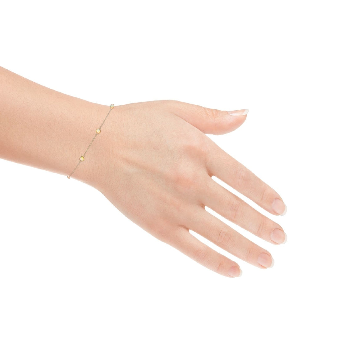 9kt Rose Gold Bracelet with 5 Crystal Opals - 3mm, Dainty Gemstone Jewelry, Elegant Gift for Her, Handcrafted Opal Jewelry - Masterpiece Jewellery Opal & Gems Sydney Australia | Online Shop