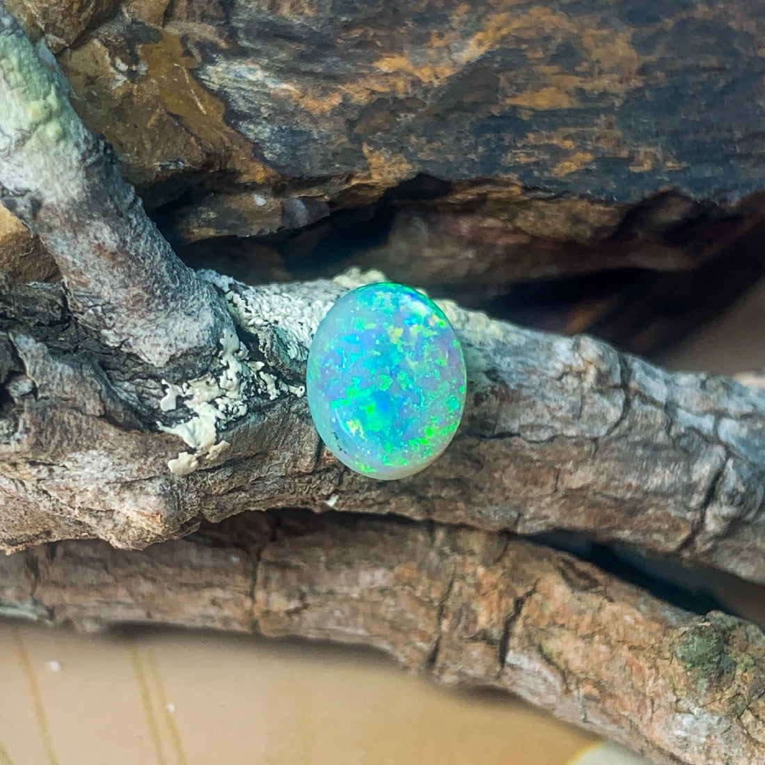 Crystal Opal 9x7.8mm - Masterpiece Jewellery Opal & Gems Sydney Australia | Online Shop