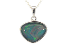 Sterling Silver Opal triplet 20.9x15.8mm pendant - Masterpiece Jewellery Opal & Gems Sydney Australia | Online Shop