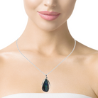 Sterling Silver Boulder Opal 35.86ct pendant - Masterpiece Jewellery Opal & Gems Sydney Australia | Online Shop