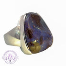 One Sterling Silver Boulder Opal 24.98ct ring - Masterpiece Jewellery Opal & Gems Sydney Australia | Online Shop