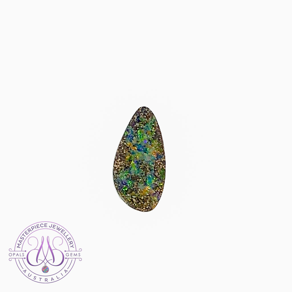 5.36ct Loose Boulder Opal pearshape - Masterpiece Jewellery Opal & Gems Sydney Australia | Online Shop