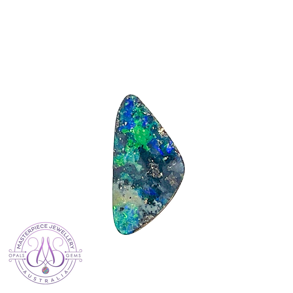 10.3ct Boulder Opal loose Green blue - Masterpiece Jewellery Opal & Gems Sydney Australia | Online Shop