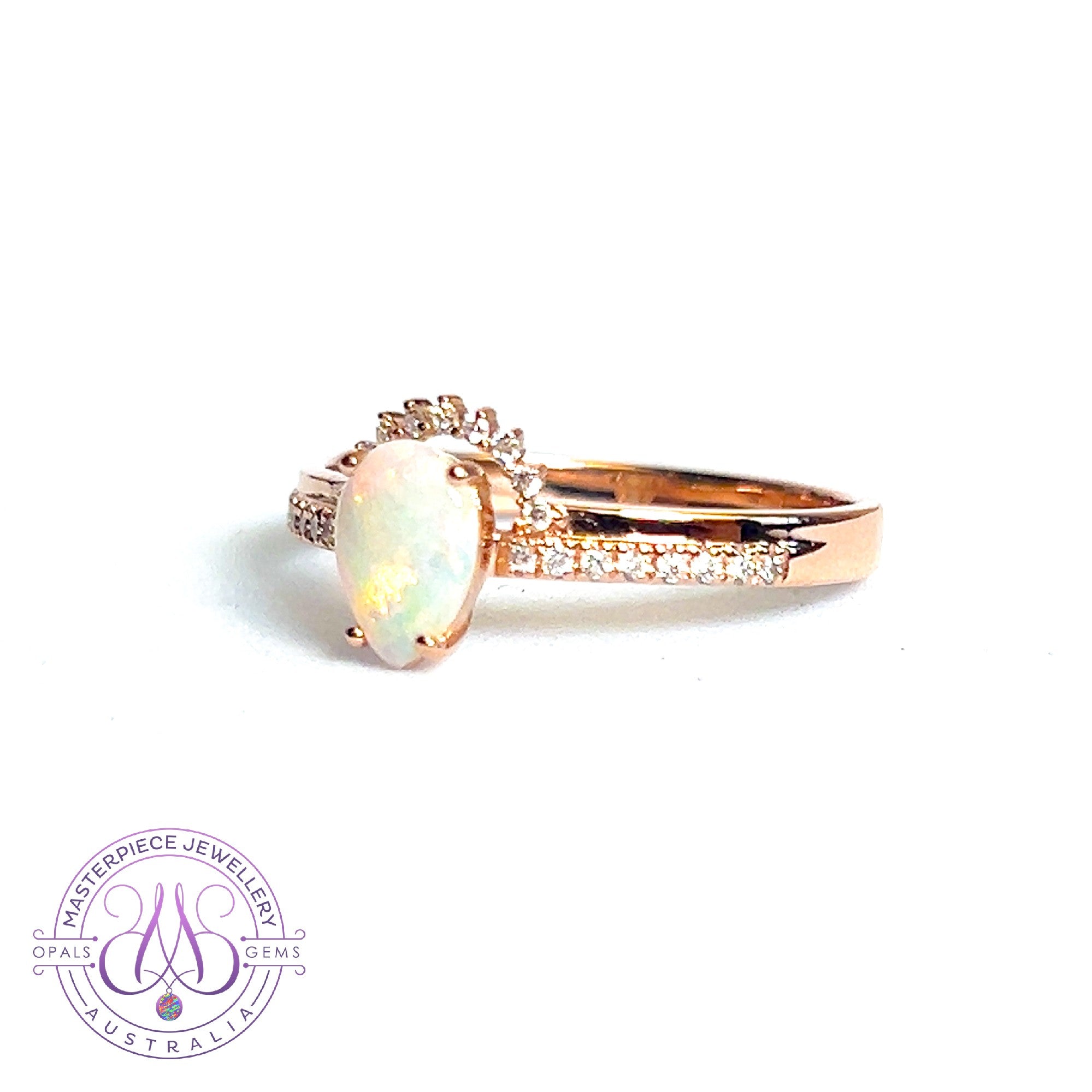 Buy ELLI GERMANY Ring Precious Basic Twisted Synthetic Opal Gold plated in  Gold 2024 Online | ZALORA Singapore