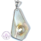 Sterling Silver Freeform Mabe Pearl pendant