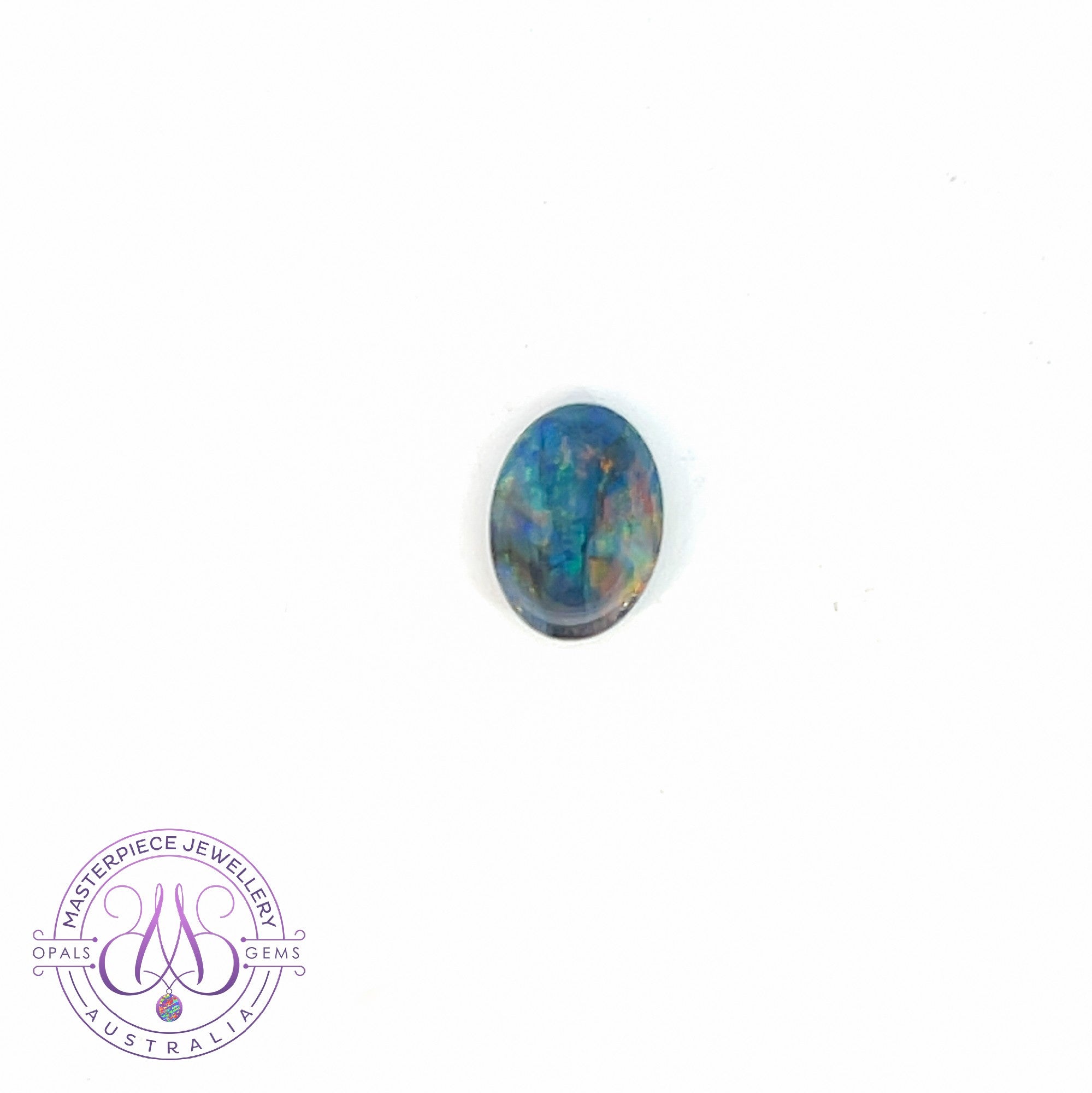 Oval Black Opal 2.7ct