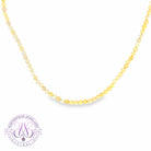 Strand of beaded light opal Blue Violet 4mm