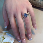 Sterling Silver Oval boulder opal 1.84ct bezel ring - Masterpiece Jewellery Opal & Gems Sydney Australia | Online Shop