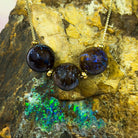 Matrix Opal Slider Chain - Minimalist Necklace, Dainty Crystal & Opal Jewelry, Silver Birthstone Necklace, Perfect Gift for Her, Women's Necklace - Masterpiece Jewellery Opal & Gems Sydney Australia | Online Shop