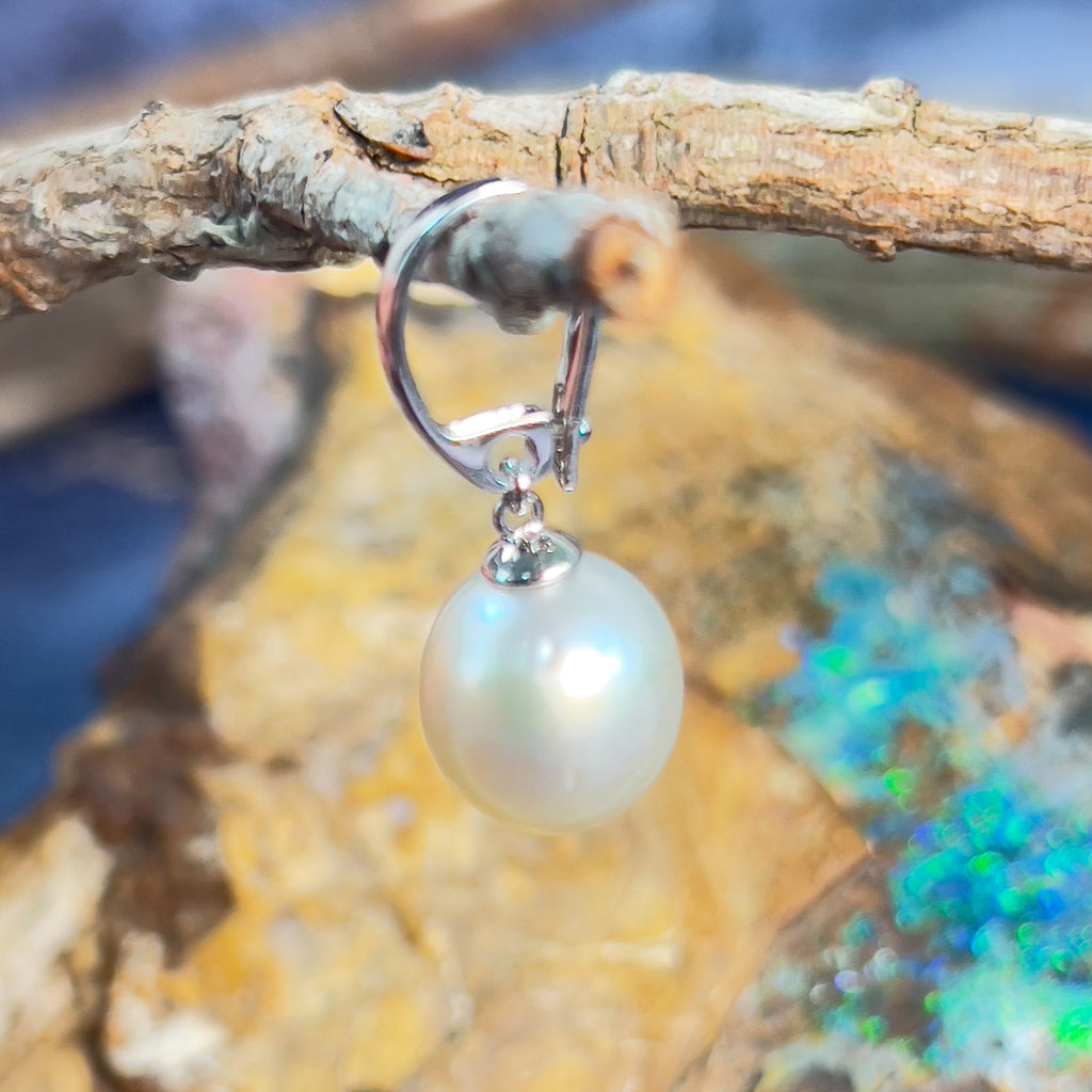 8-9mm South Sea Pearl pendant on silver bail loop - Masterpiece Jewellery Opal & Gems Sydney Australia | Online Shop