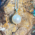 Sterling Silver South Sea 9-10mm Pearl Pendant - Masterpiece Jewellery Opal & Gems Sydney Australia | Online Shop