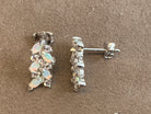 Sterling Silver Opal earrings - Masterpiece Jewellery Opal & Gems Sydney Australia | Online Shop