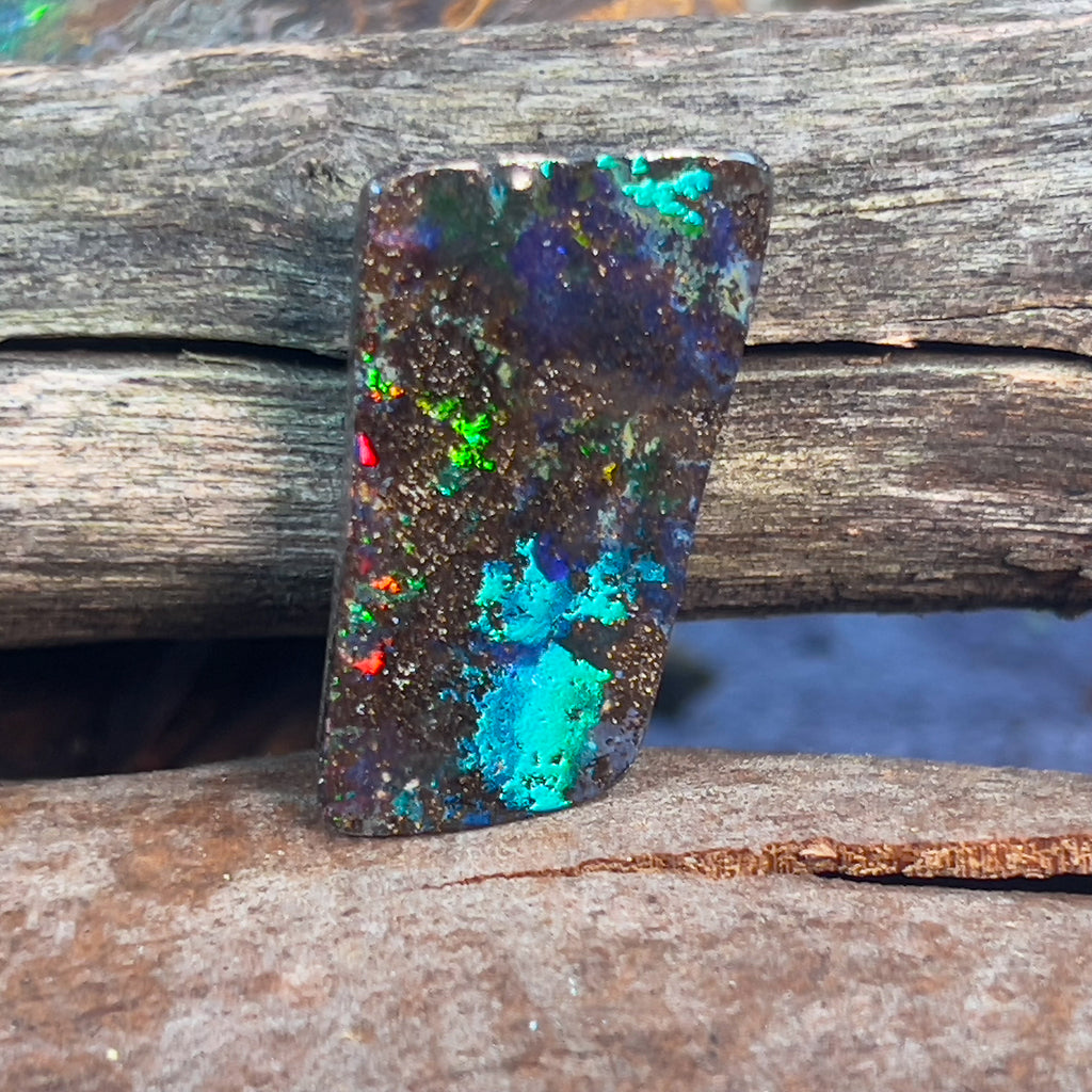 22.6ct Boulder Opal alrge rectangle shape - Masterpiece Jewellery Opal & Gems Sydney Australia | Online Shop