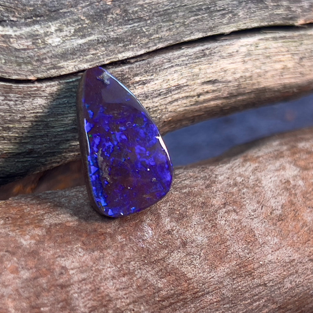 9.63ct Boulder Opal Blue - Masterpiece Jewellery Opal & Gems Sydney Australia | Online Shop