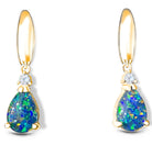 Silver Gold Plated Opal triplet earrings - Masterpiece Jewellery Opal & Gems Sydney Australia | Online Shop
