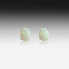 Sterling Silver Opal studs - Masterpiece Jewellery Opal & Gems Sydney Australia | Online Shop