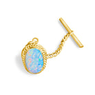 18kt Yellow Gold White Opal Tie pin 2.2ct - Masterpiece Jewellery Opal & Gems Sydney Australia | Online Shop