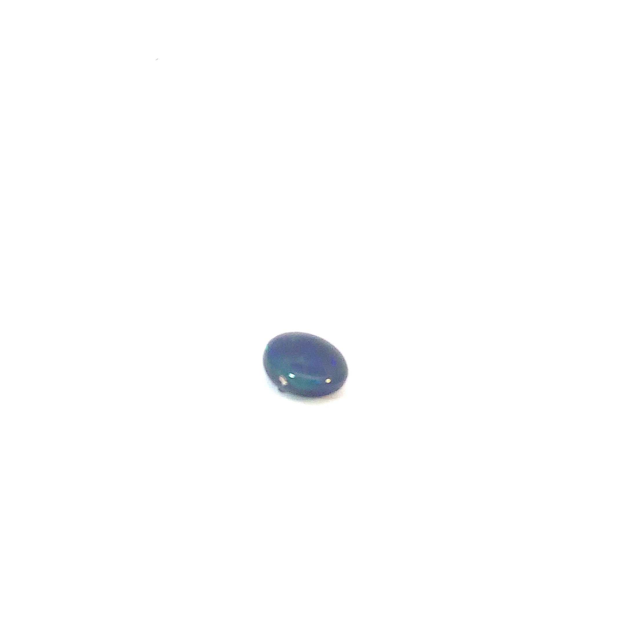 Green Black 3.32ct Oval Opal - Masterpiece Jewellery Opal & Gems Sydney Australia | Online Shop
