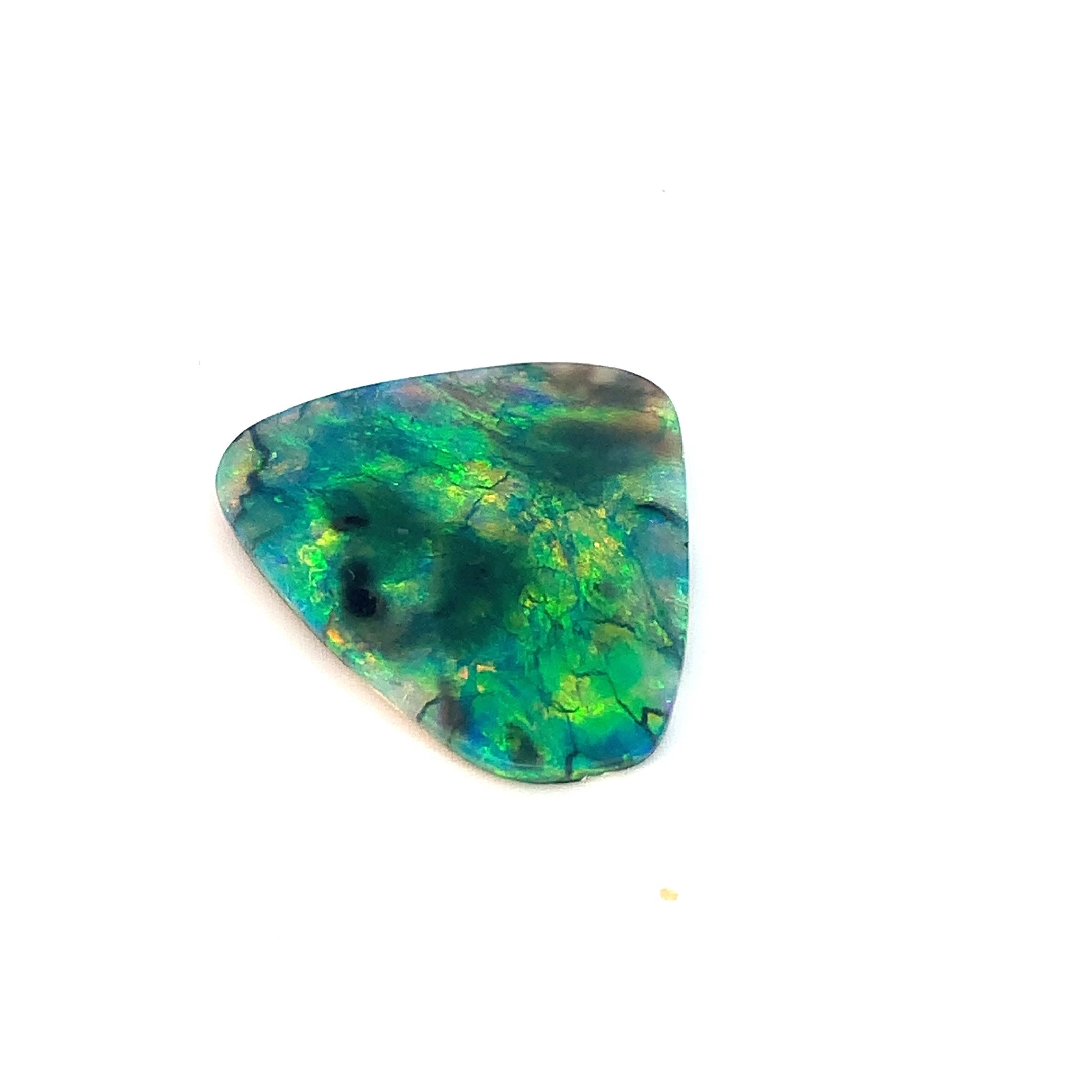 Black Opal freeform 4.75ct - Masterpiece Jewellery Opal & Gems Sydney Australia | Online Shop