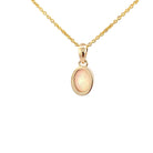 9kt Yellow Gold bezel 1.51ct Crystal Opal pendant - Masterpiece Jewellery Opal & Gems Sydney Australia | Online Shop