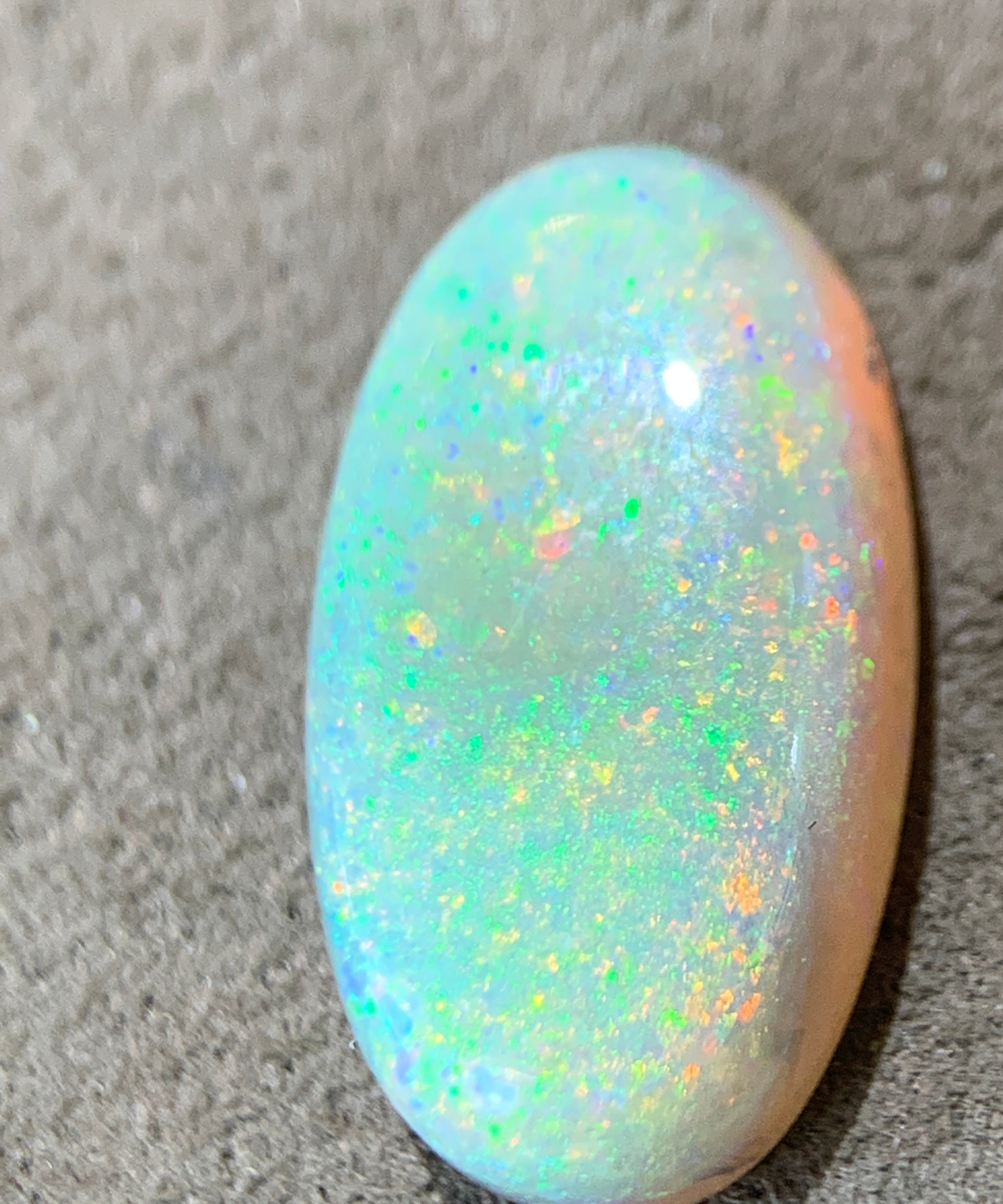 4.3ct Dark Opal Oval shape - Masterpiece Jewellery Opal & Gems Sydney Australia | Online Shop