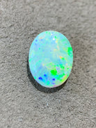 Oval Black Crystal Opal 1.75ct - Masterpiece Jewellery Opal & Gems Sydney Australia | Online Shop