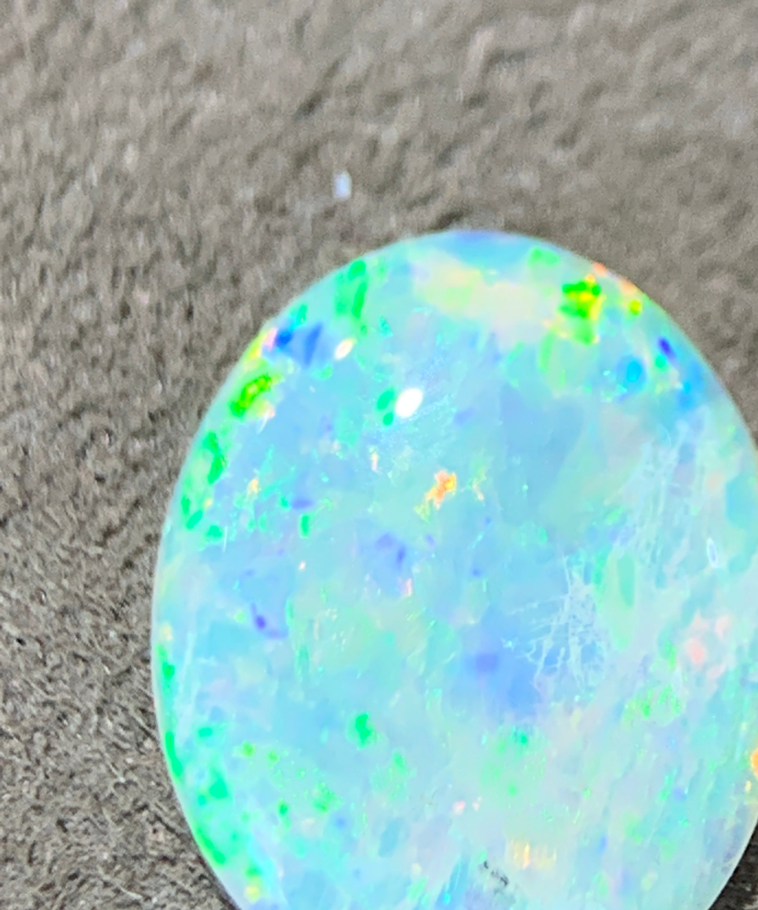 Oval Crystal Opal 1.55ct - Masterpiece Jewellery Opal & Gems Sydney Australia | Online Shop
