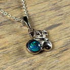 Sterling Silver Koala Triplet Opal pendant - Masterpiece Jewellery Opal & Gems Sydney Australia | Online Shop