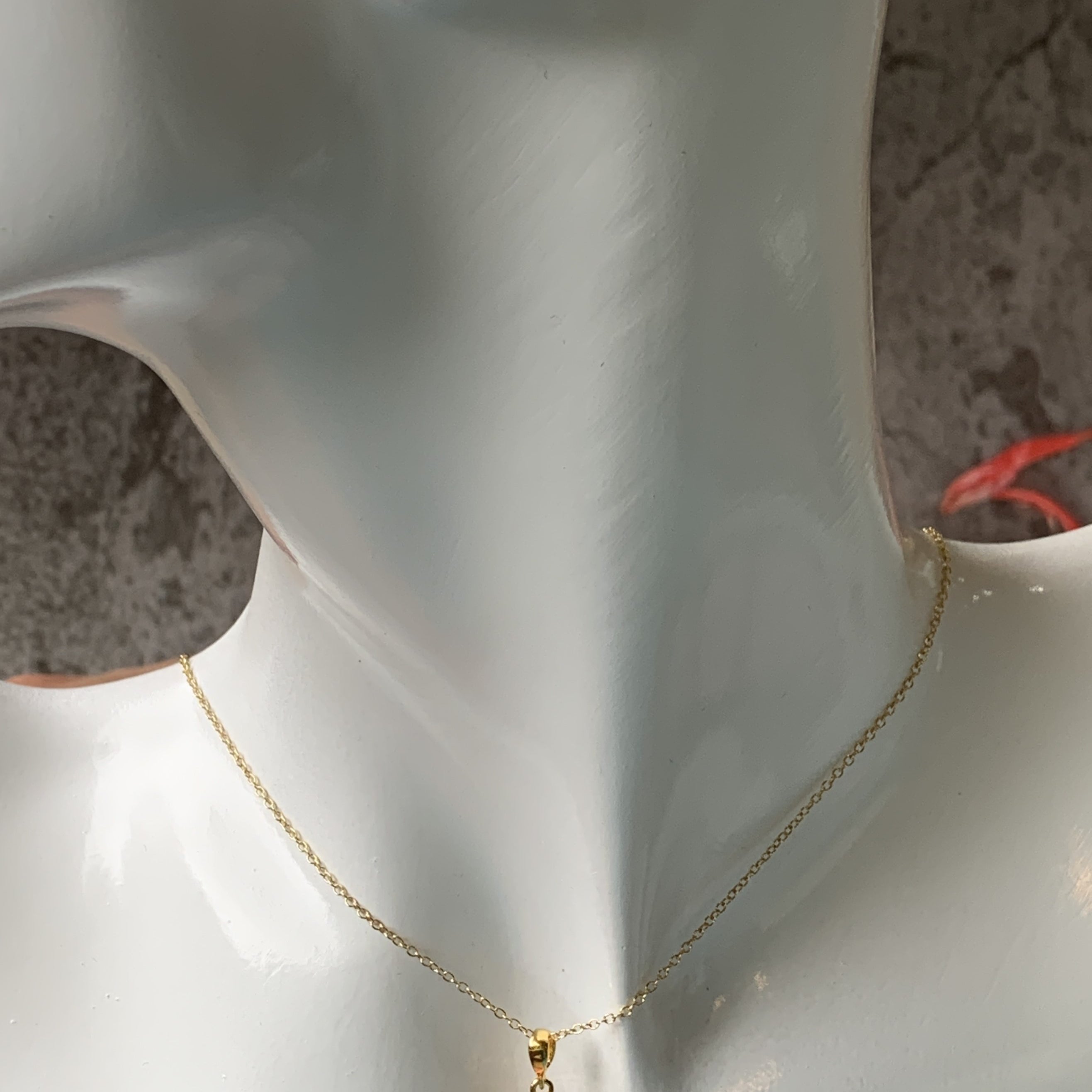 Gold Plate Silver Oval pendant and earring stud set - Masterpiece Jewellery Opal & Gems Sydney Australia | Online Shop