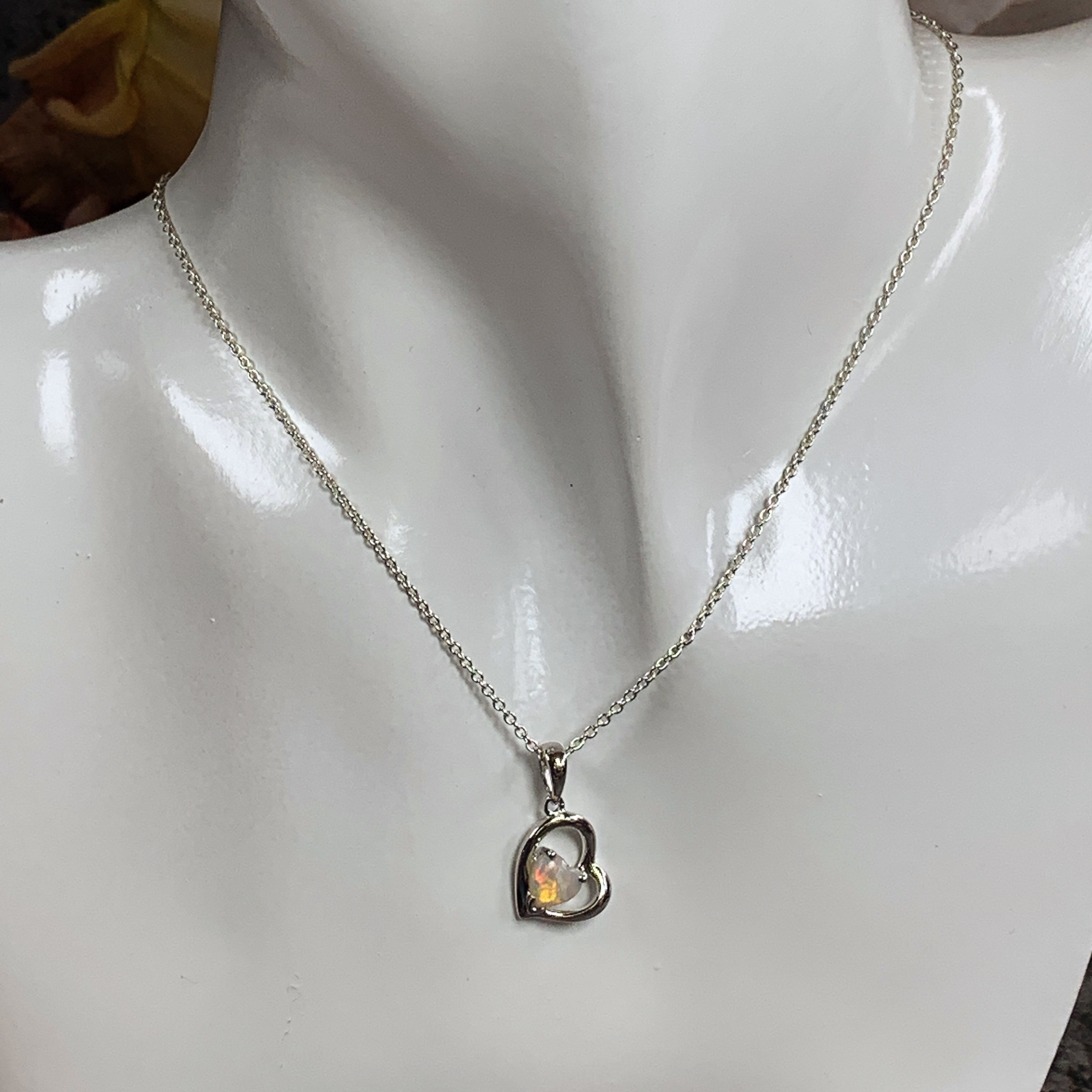 Silver heart cute pendant - Masterpiece Jewellery Opal & Gems Sydney Australia | Online Shop