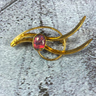 Gold plated Silver Brooch with Opal triplet - Masterpiece Jewellery Opal & Gems Sydney Australia | Online Shop