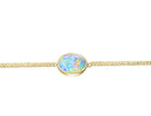 18kt Yellow Gold Opal fine bracelet - Masterpiece Jewellery Opal & Gems Sydney Australia | Online Shop