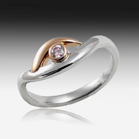 18kt Gold Pink Diamond ring - Masterpiece Jewellery Opal & Gems Sydney Australia | Online Shop