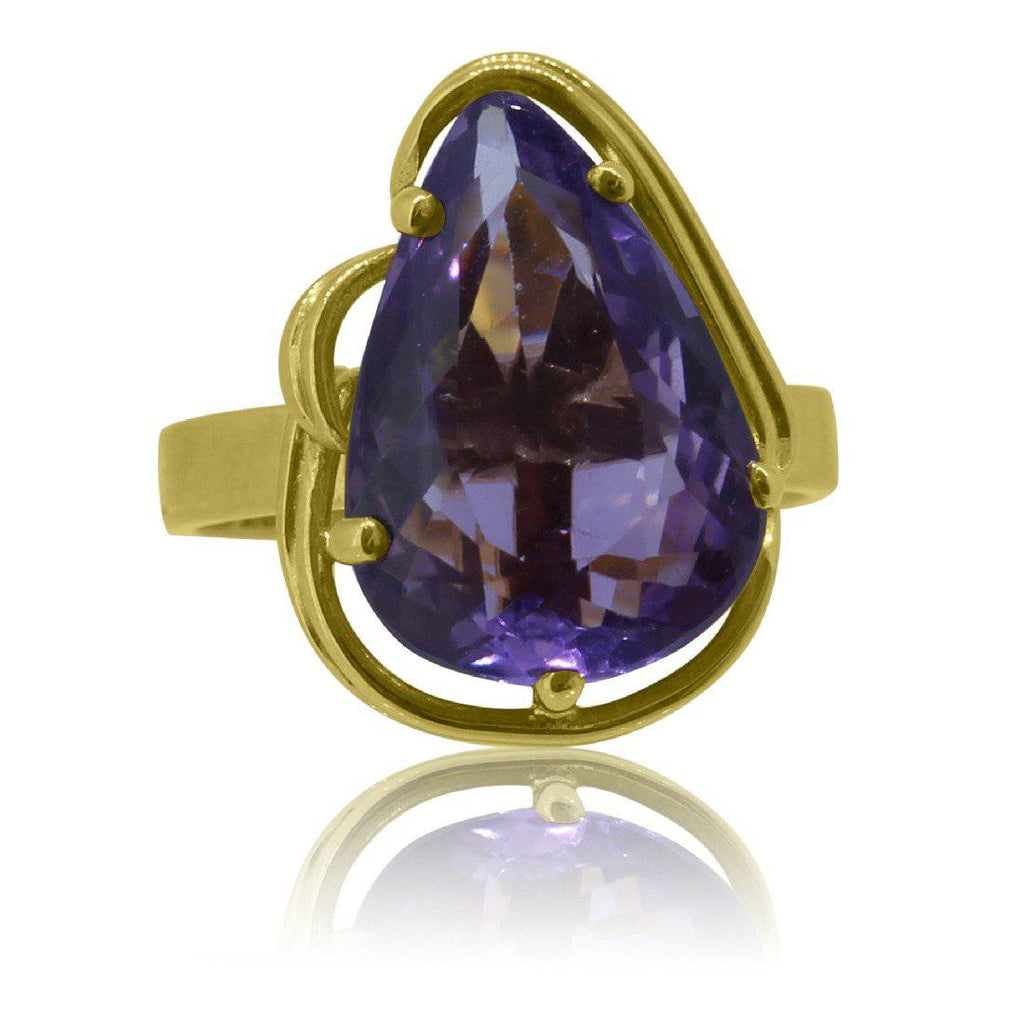 18kt Yellow Gold Amethyst ring - Masterpiece Jewellery Opal & Gems Sydney Australia | Online Shop