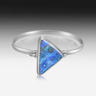 Sterling Silver Boulder Opal bangle - Masterpiece Jewellery Opal & Gems Sydney Australia | Online Shop