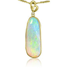 14kt Yellow Gold Opal pendant - Masterpiece Jewellery Opal & Gems Sydney Australia | Online Shop