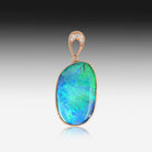18kt Rose Gold Opal pendant - Masterpiece Jewellery Opal & Gems Sydney Australia | Online Shop
