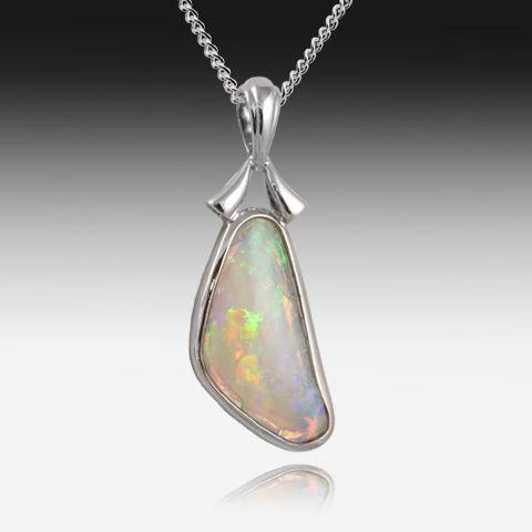 STERLING SILVER OPAL PENDANT - Masterpiece Jewellery Opal & Gems Sydney Australia | Online Shop